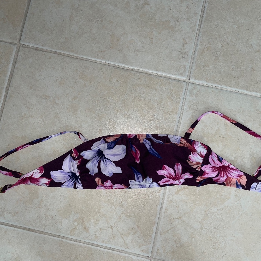 Floral 2-way Bikini Top